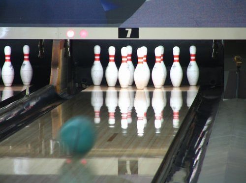 Halloweenfest i bowlinghallen